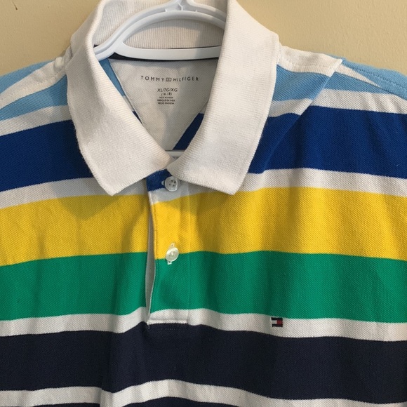 Tommy Hilfiger Striped Collared Shirt - Picture 2 of 5